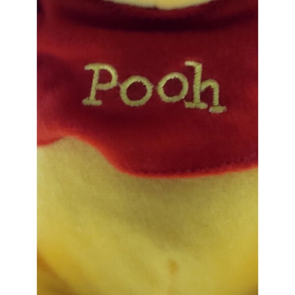 Vintage Disney Winnie The Pooh Plush 7.5" Just Play 2012 Bean Bag Stuffed Toy - Picture 6 of 8